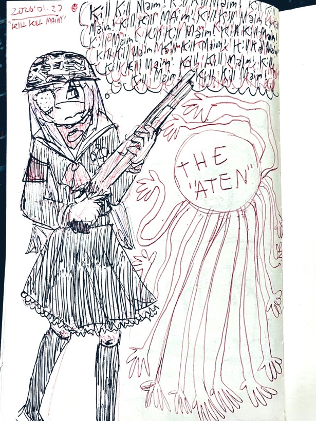 01.29 - KILL KILL MAIM! Geba-chan and the Aten