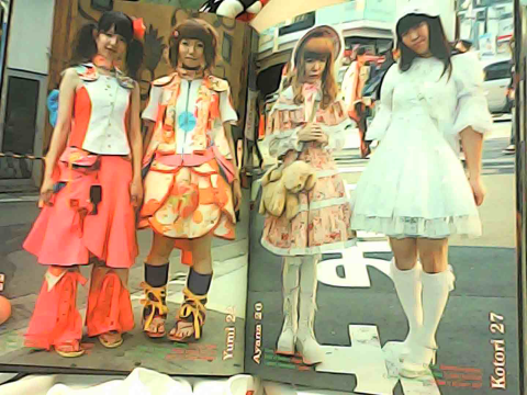 Two Angelers next to two Lolitas.